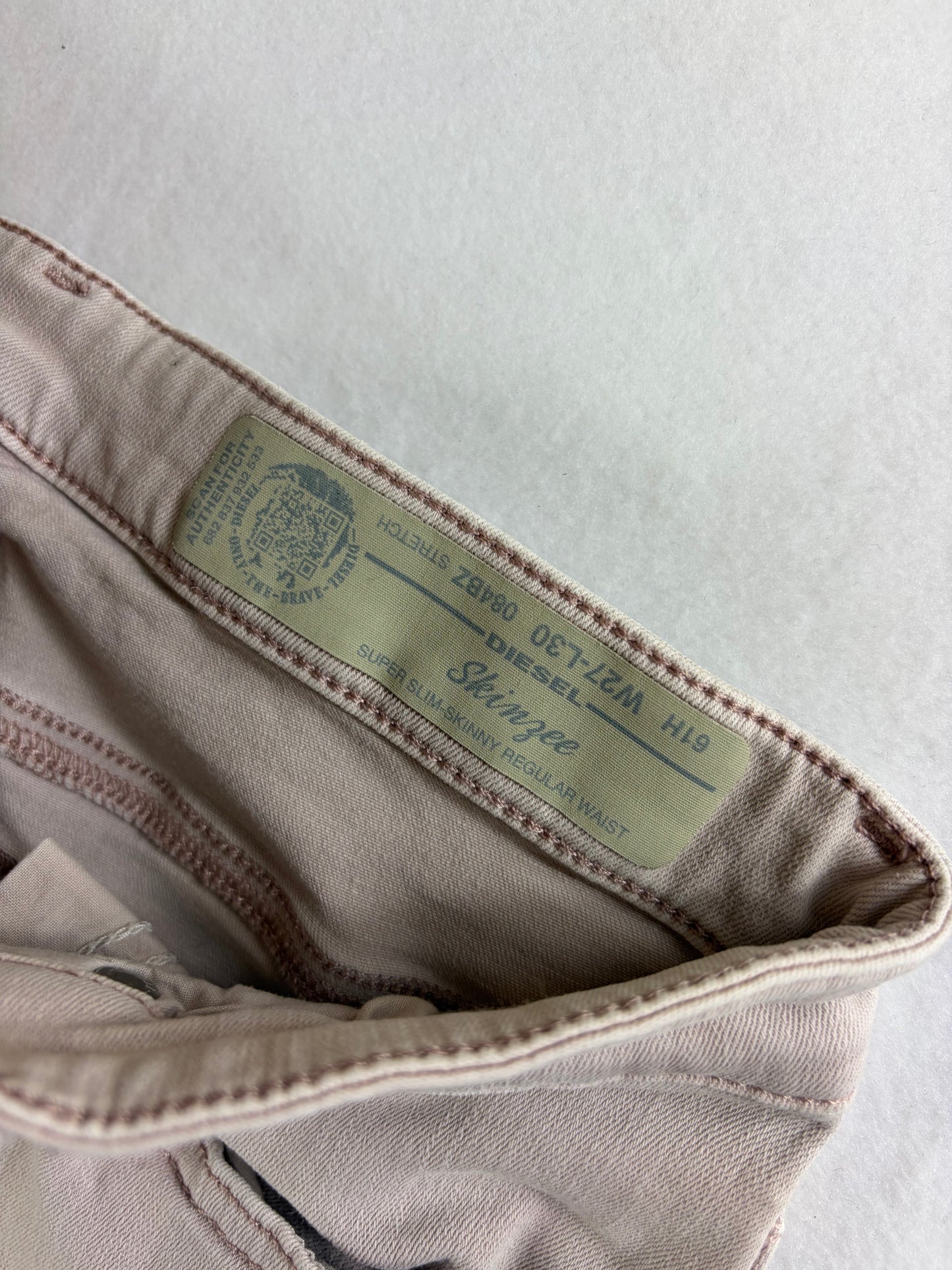 Blugi skinny de damă Diesel, stil vintage