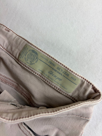 Blugi skinny de damă Diesel, stil vintage