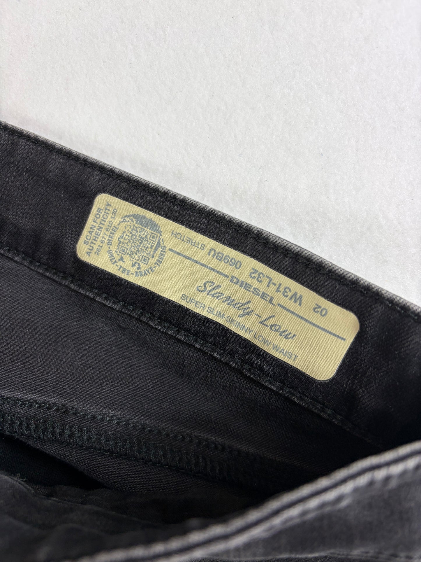Vintage Diesel Women's Skinny Low Waist Jeans