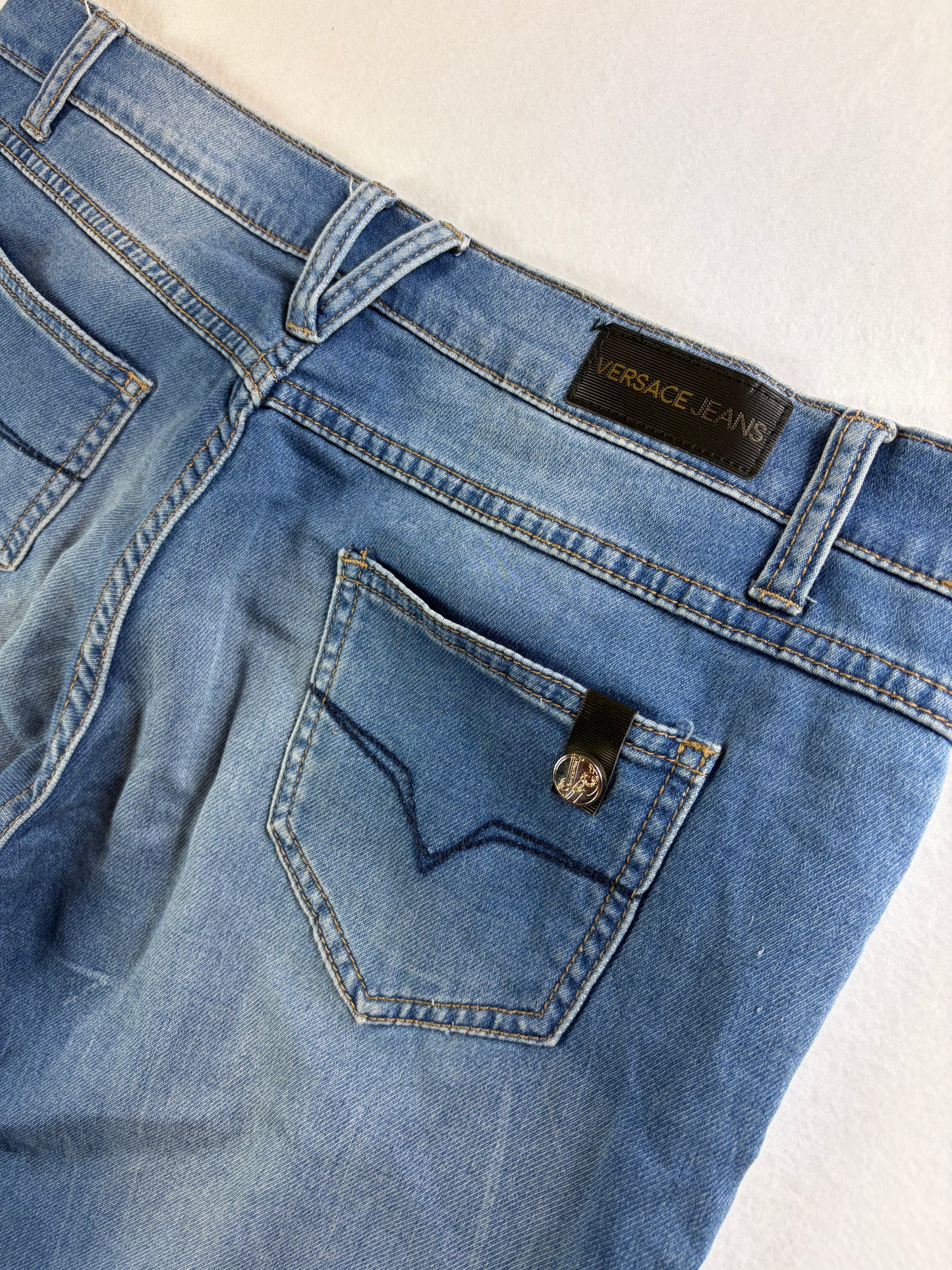Versace Boyfriend Fit farmernadrág