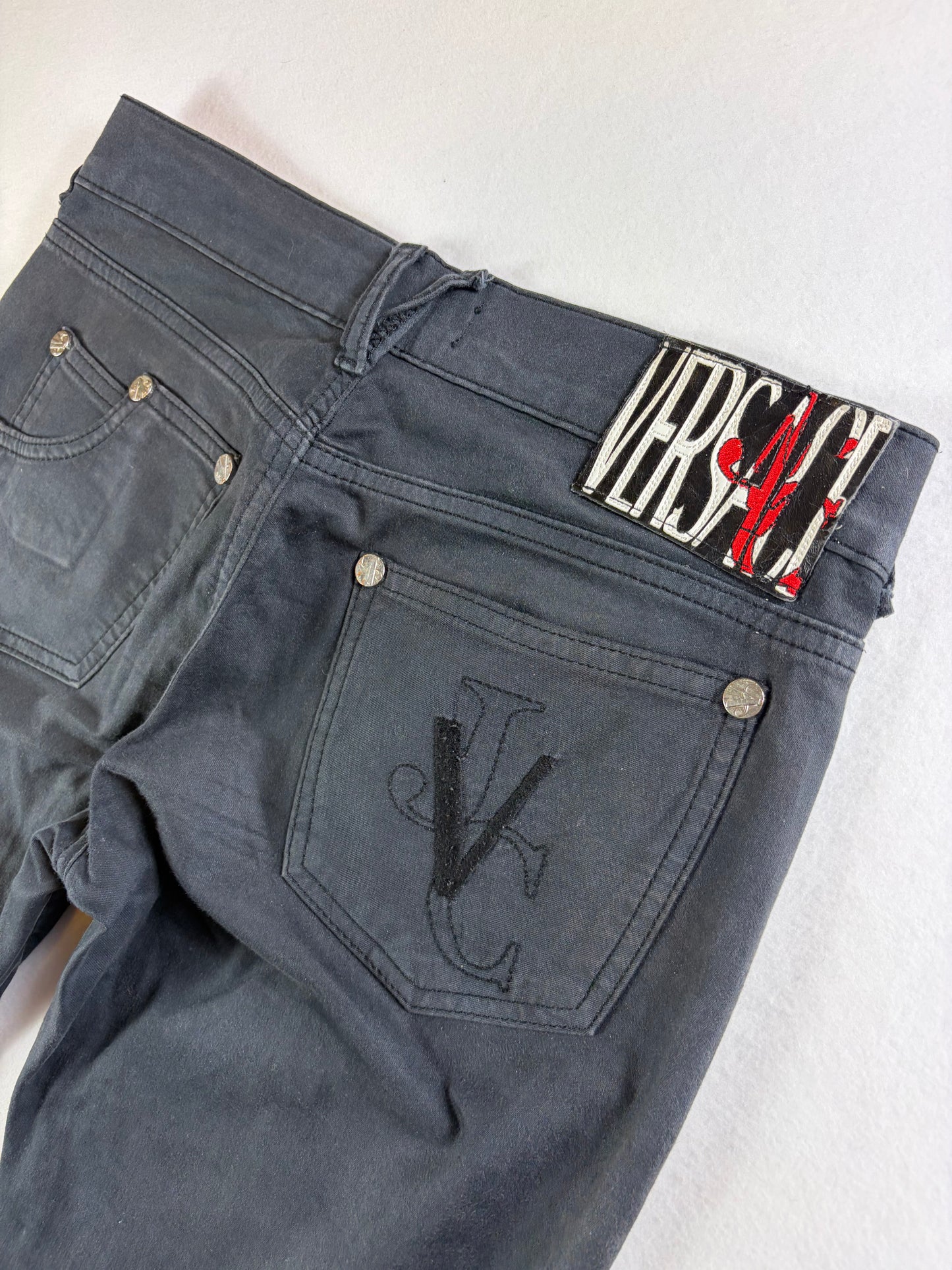 Vintage Versace Bootcut farmernadrág