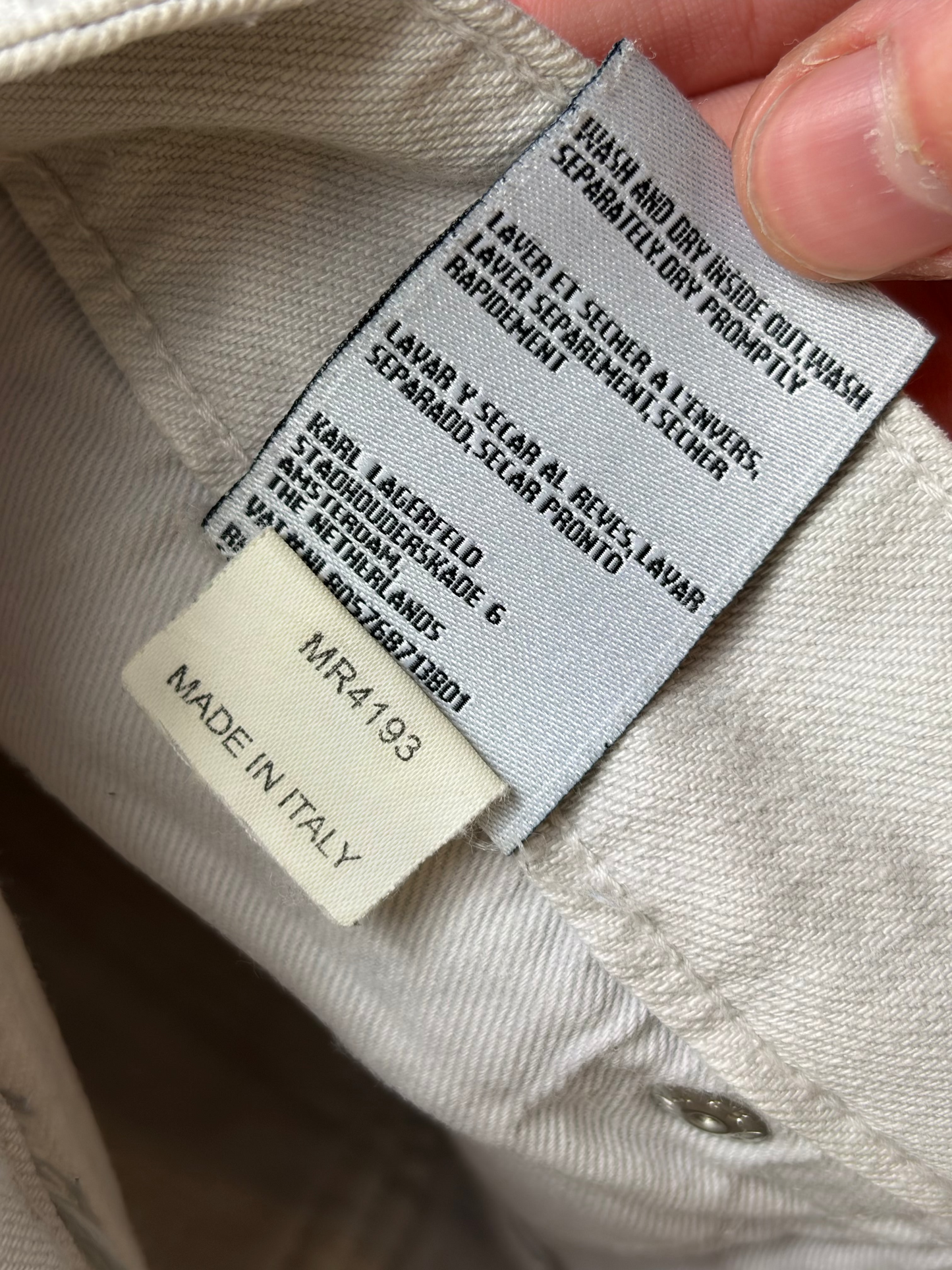Blugi Skinny pentru Femei Karl Lagerfeld