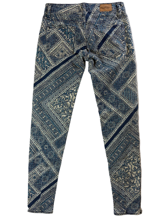 Blugi cu imprimeu urban Ralph Lauren de damă