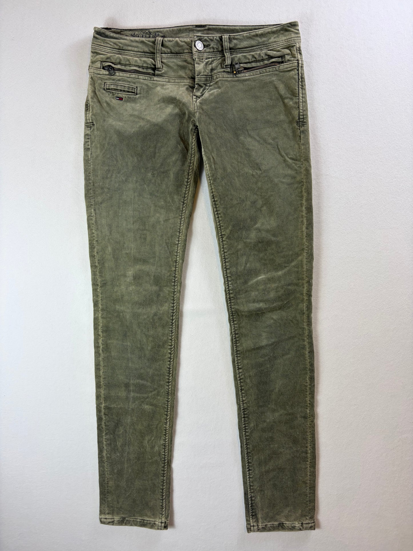 Vintage Tommy Hilfiger Women's Low Waisted Skinny Pants