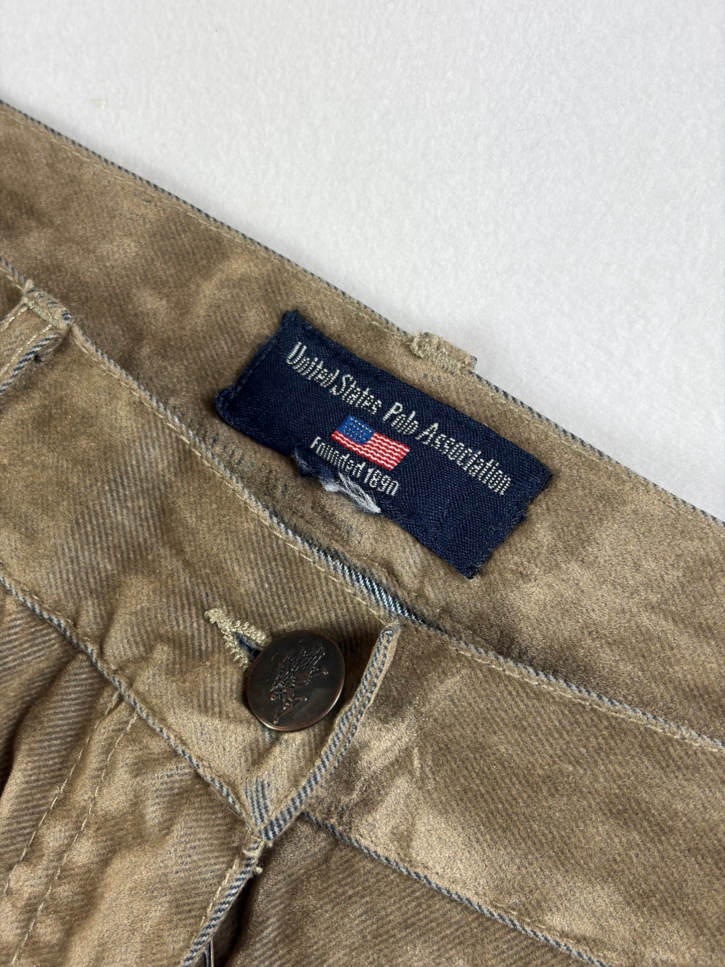 US Polo Assn. női vintage bootcut nadrág
