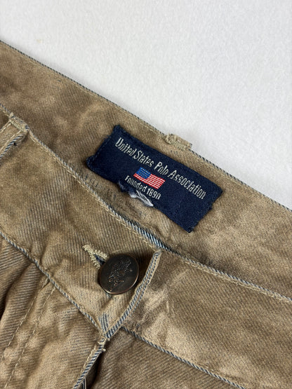 US Polo Assn. női vintage bootcut nadrág