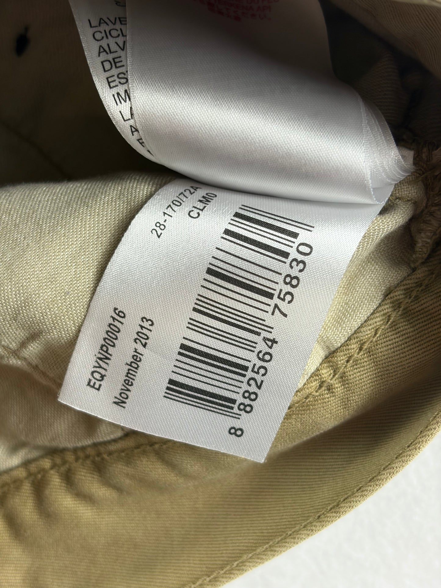 Quiksilver Chino Slim Fit Nadrág