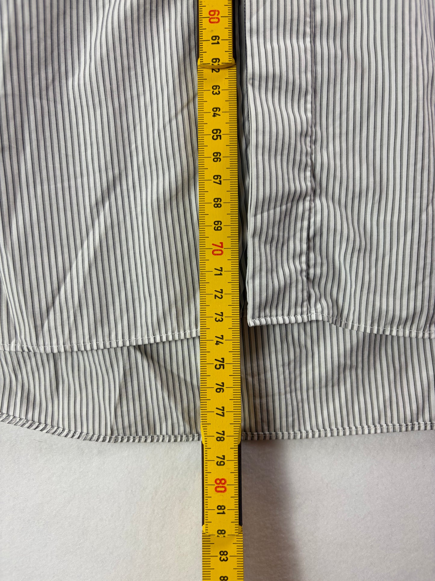 Karl Lagerfeld For H&M Pin Stripe Tux Shirt