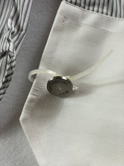 Karl Lagerfeld For H&M Pin Stripe Tux Shirt