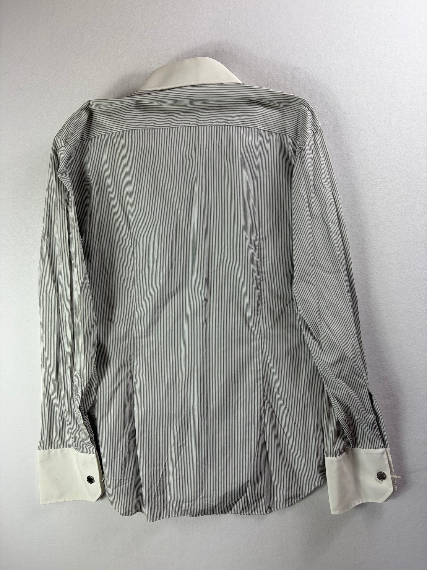 Karl Lagerfeld For H&M Pin Stripe Tux Shirt