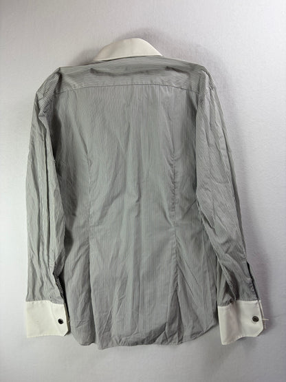 Karl Lagerfeld For H&M Pin Stripe Tux Shirt