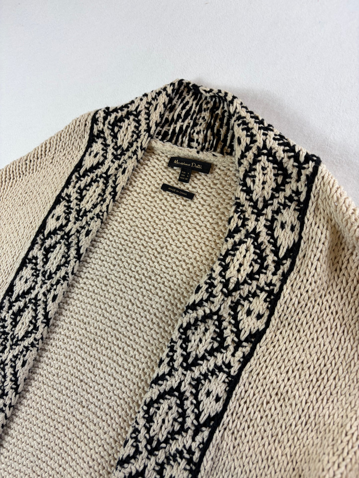 Cardigan tricotat Massimo Dutti de damă