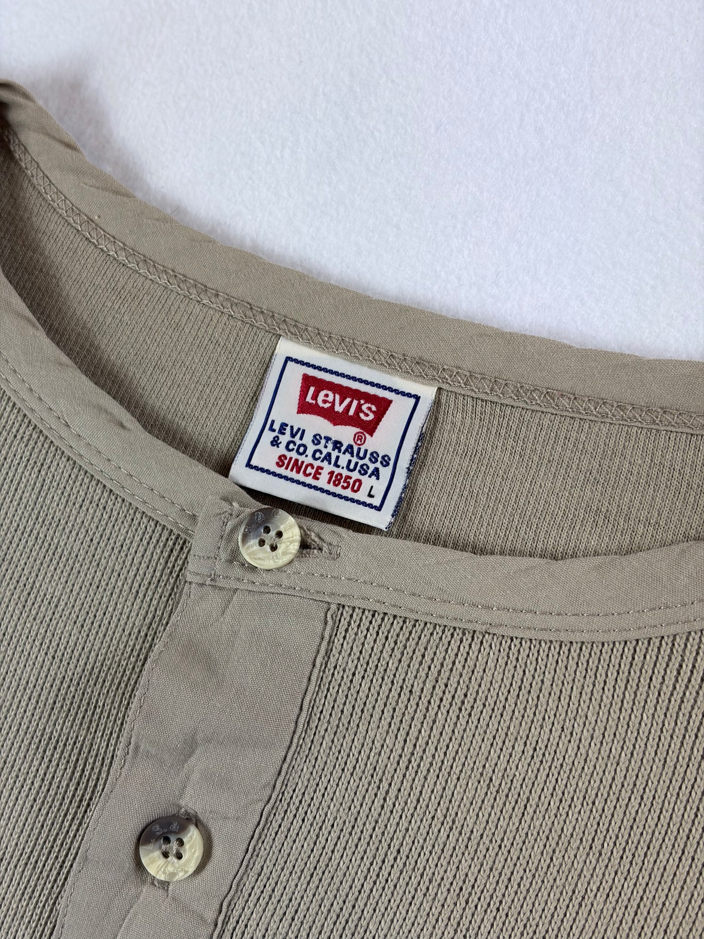Pulover Levi Strauss & Co Vintage cu nasturi