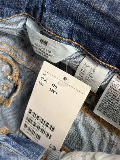 H&M női bootcut farmernadrág