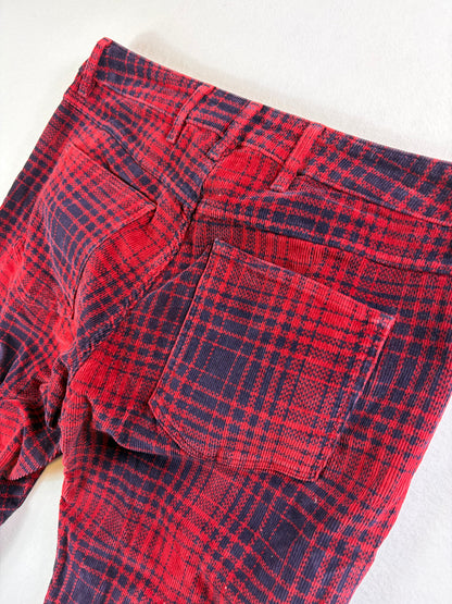 G-Star RAW elegáns kockás női nadrág