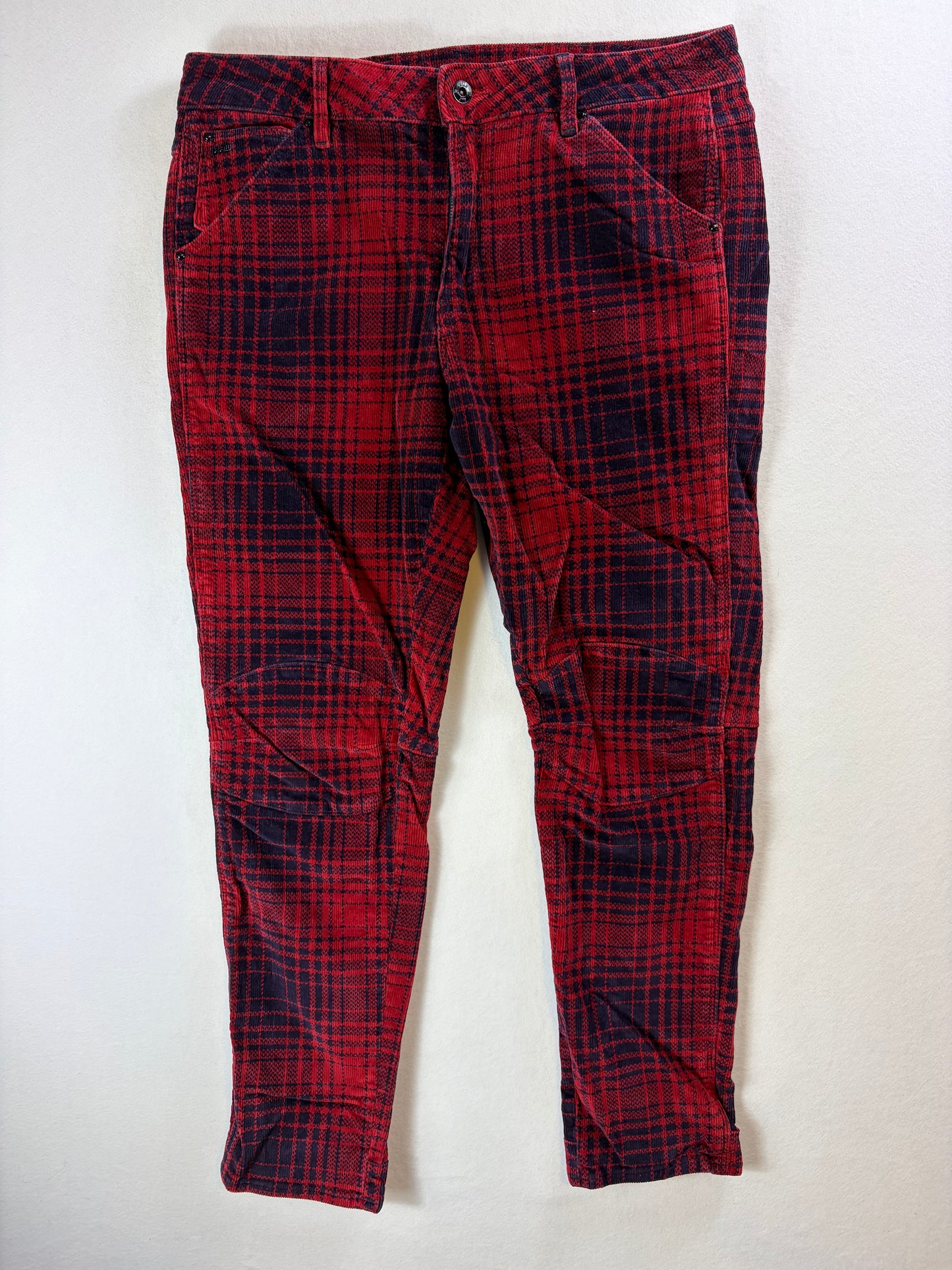 G-Star RAW elegáns kockás női nadrág