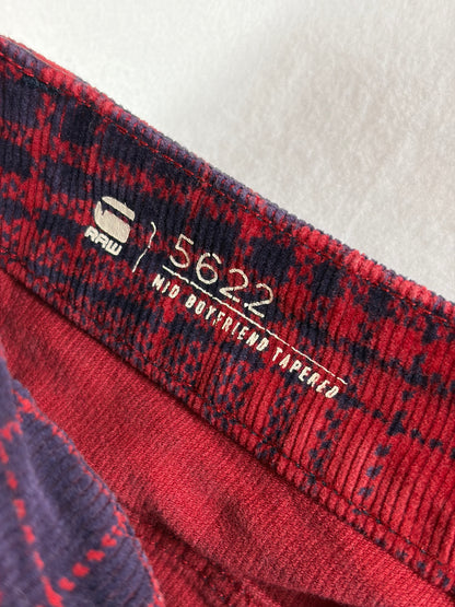 G-Star RAW elegáns kockás női nadrág