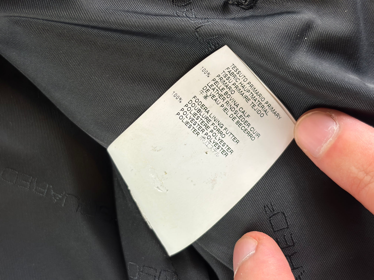 Vestă de piele Dsquared2