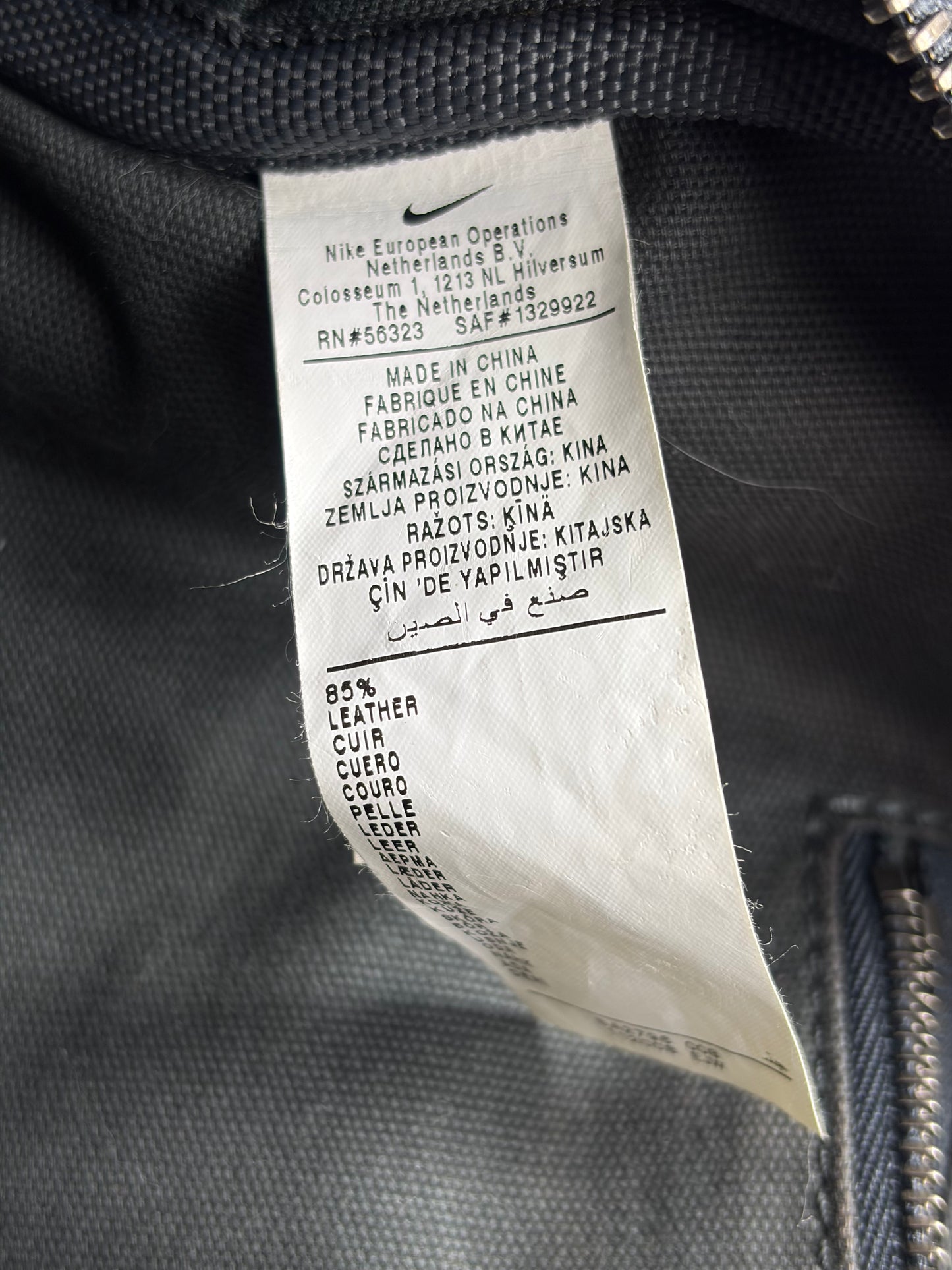 Geantă Nike din piele, vintage, rară