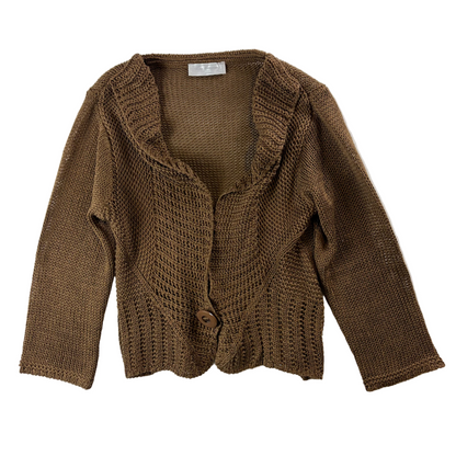 Cardigan tricotat de damă vintage Lisa Campione