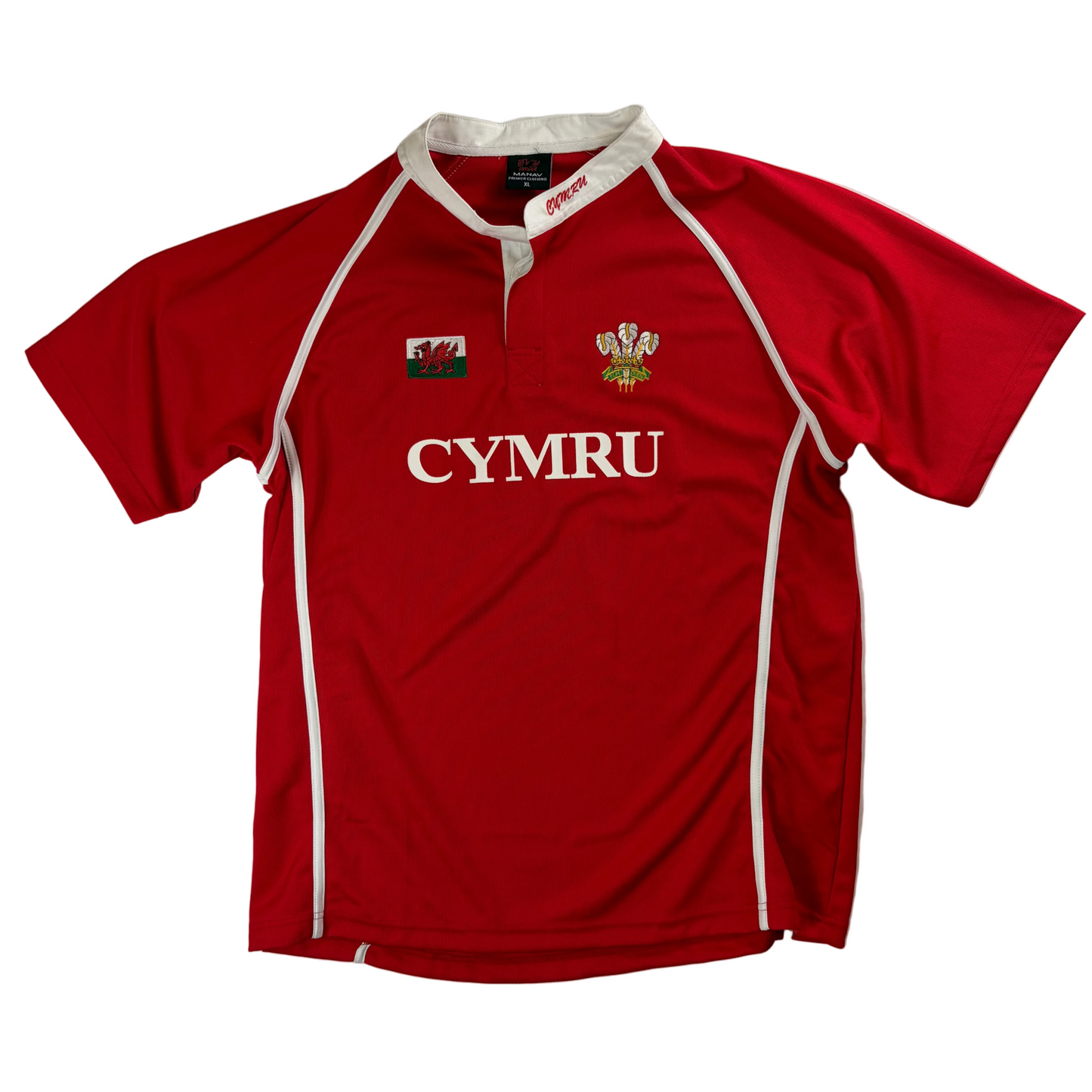 Tricou de fotbal/rugby vintage galez