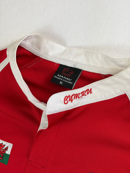 Tricou de fotbal/rugby vintage galez