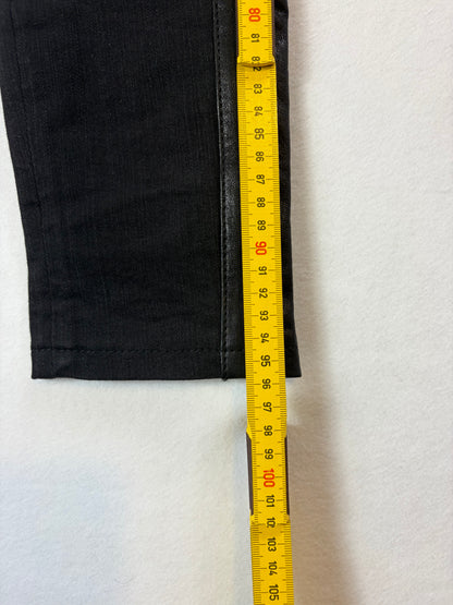 Blugi de damă din piele AllSaints, stil biker