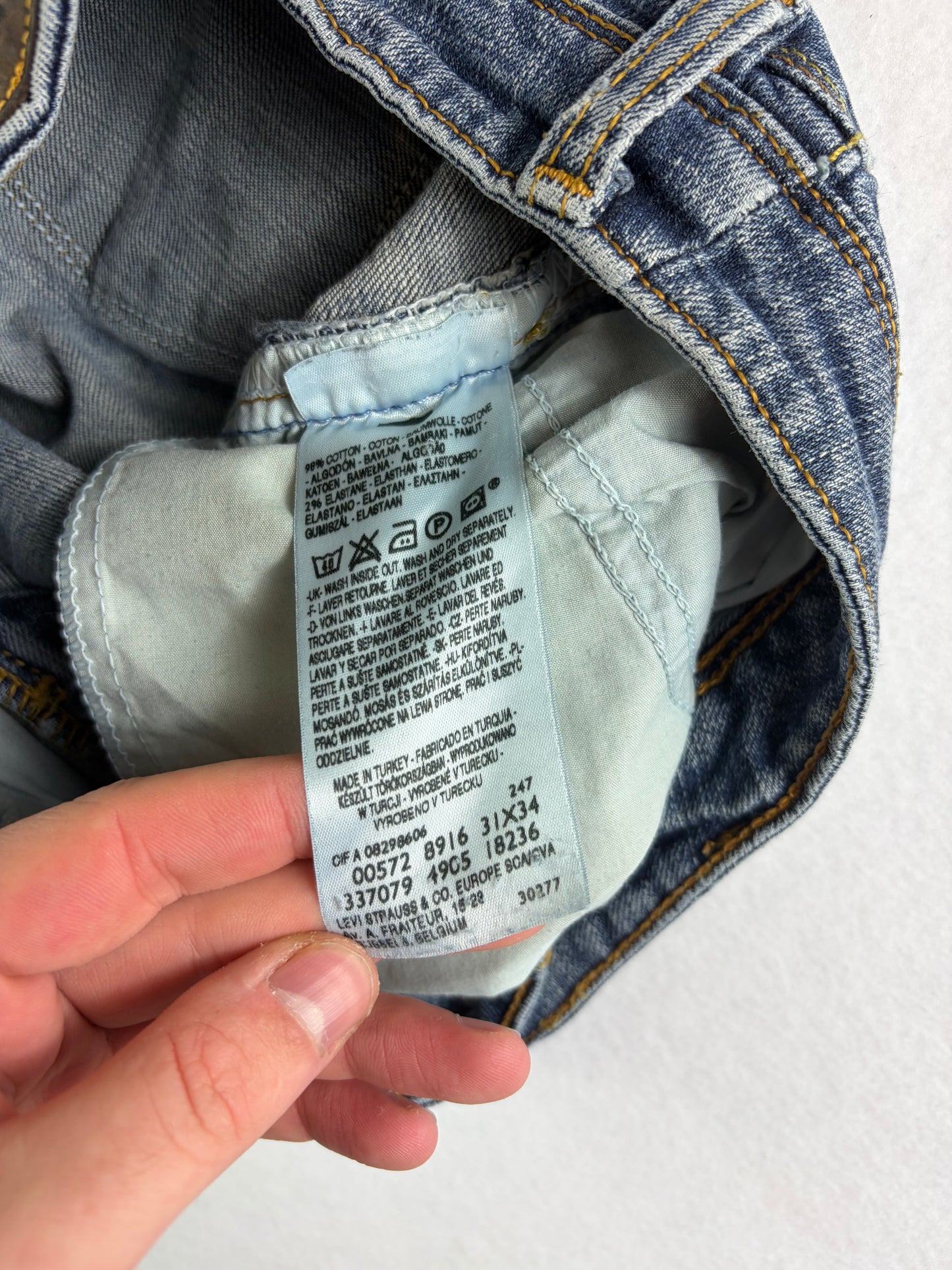 Vintage Levi Strauss & Co női bootcut farmernadrág