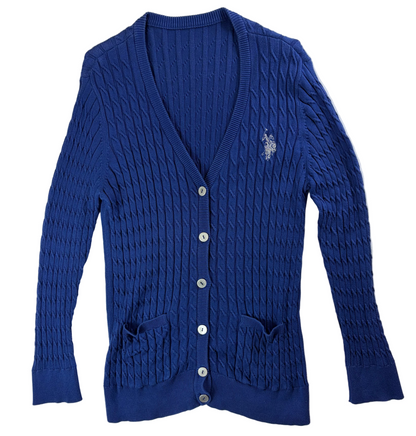 U.S. Polo Assn. Women's Cableknit Cardigan