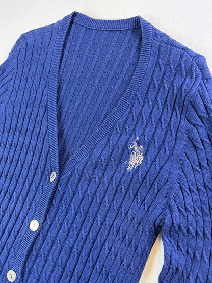 U.S. Polo Assn. Women's Cableknit Cardigan