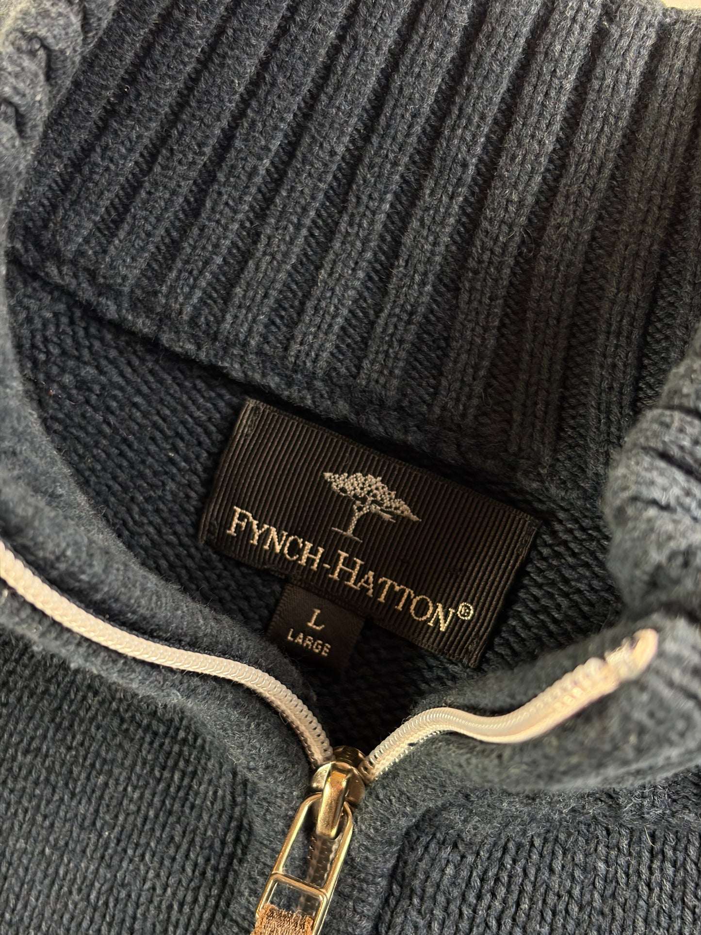 Pulover Fynch Hatton cu fermoar