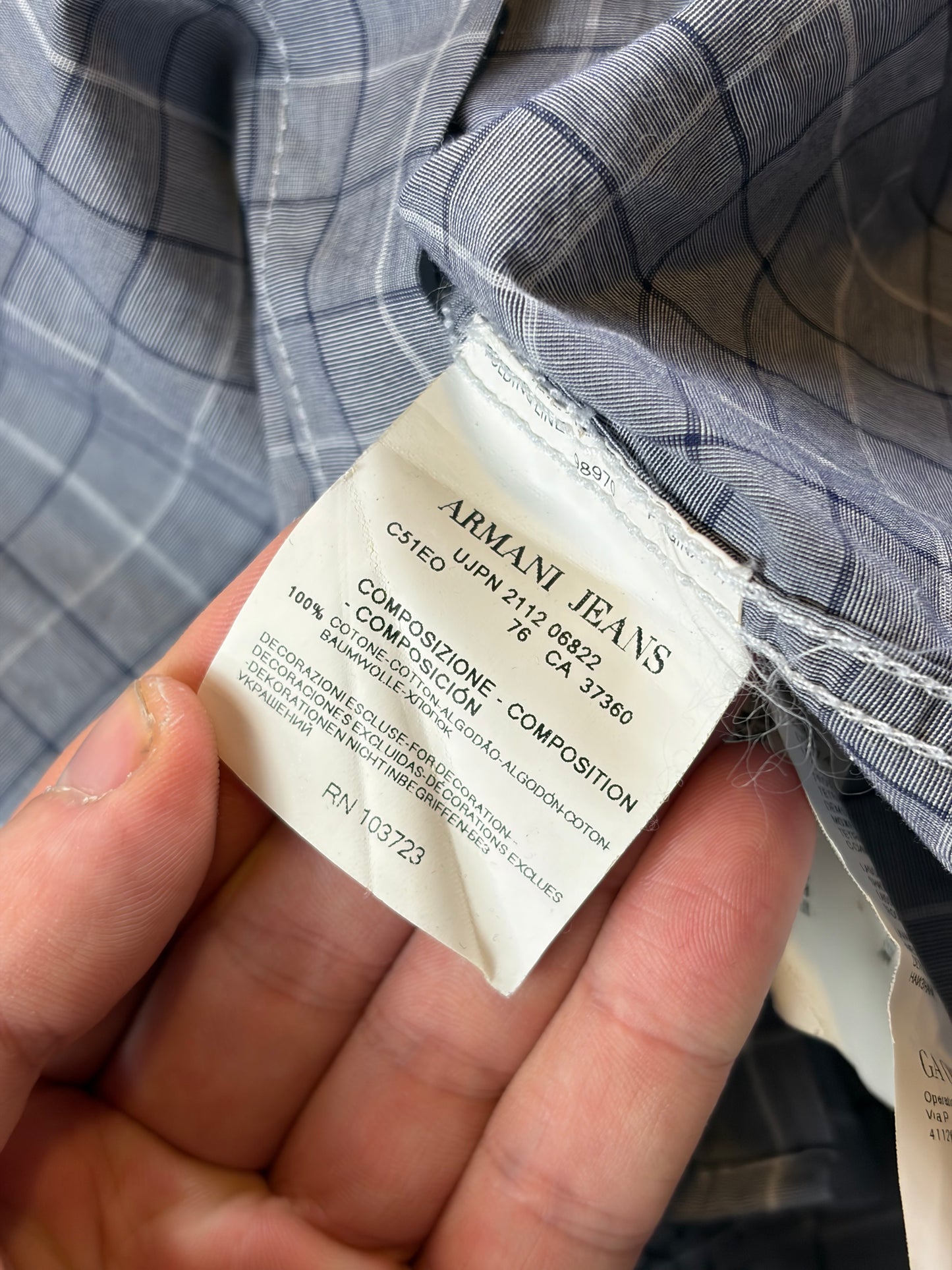 Armani Jeans ing