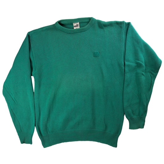 Pulover tricotat Puma, stil vintage