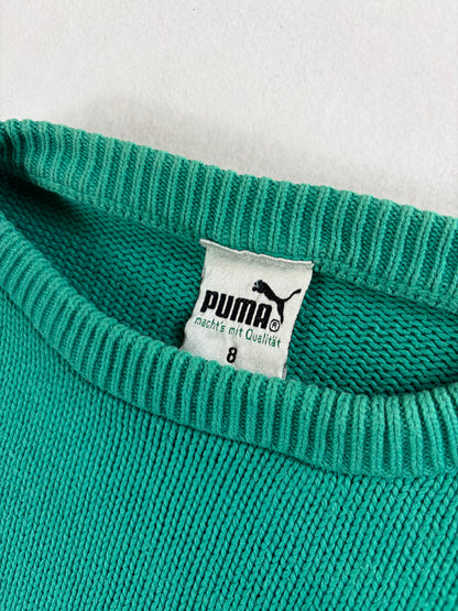 Vintage Kötött Puma Pulóver