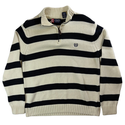 Pulover Chaps by Ralph Lauren tricotat cu fermoar 3/4