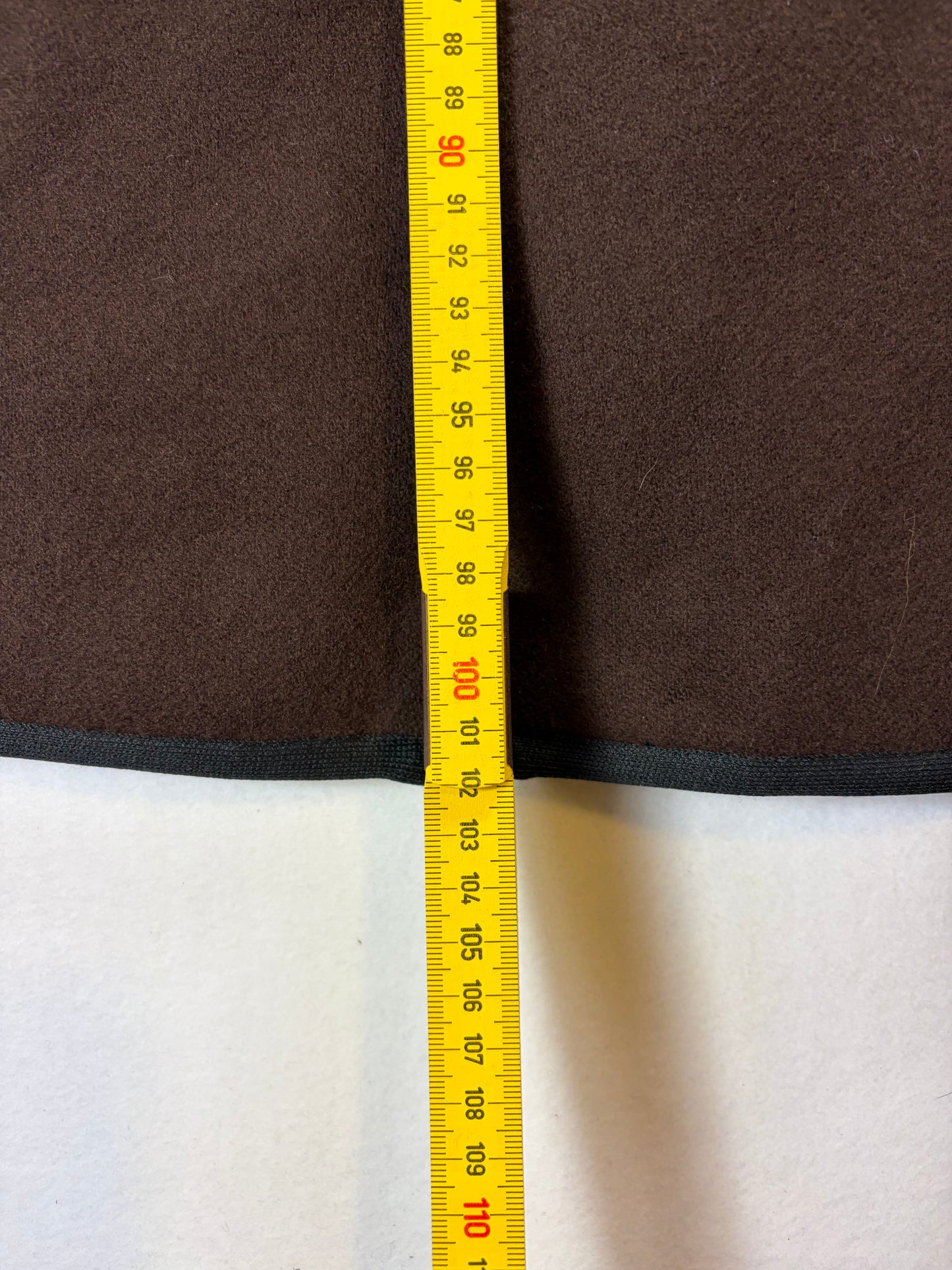 Prada SGV135 MAT. 10A Palton cu glugă din lână maro