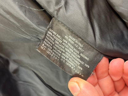 Prada SGV135 MAT. 10A Palton cu glugă din lână maro