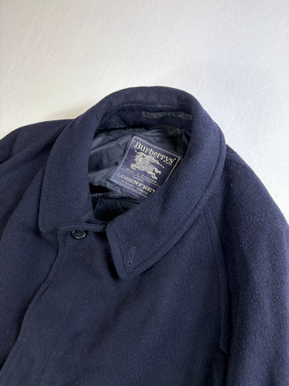 Vintage Burberrys hosszú gyapjúkabát