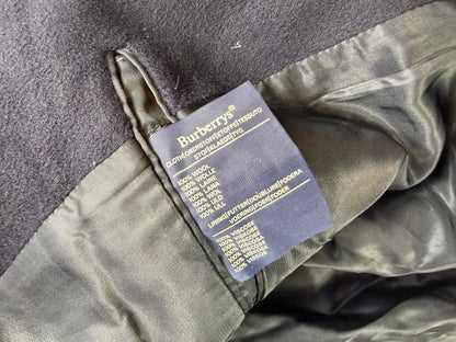 Vintage Burberrys hosszú gyapjúkabát