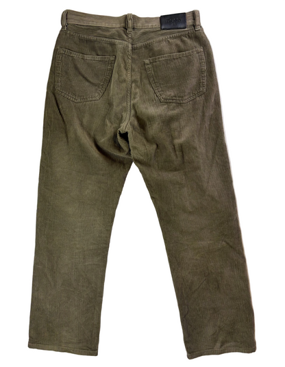 Pantaloni din velur Hugo Boss