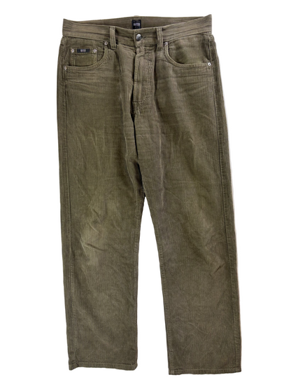 Pantaloni din velur Hugo Boss