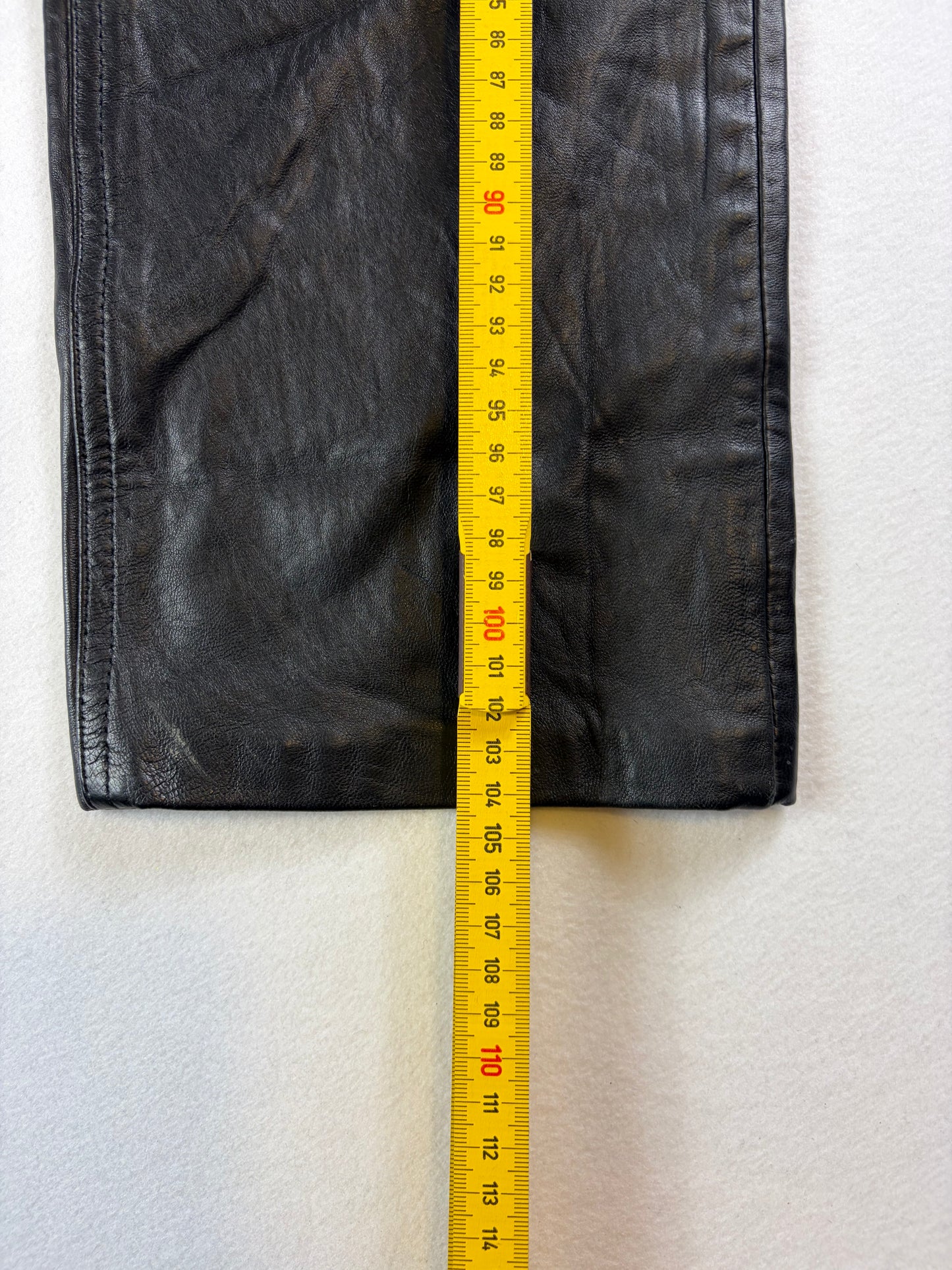 Pantaloni din piele Rifle, stil vintage