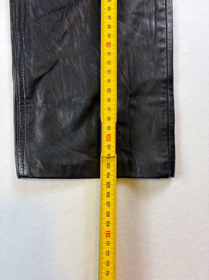 Pantaloni din piele Rifle, stil vintage