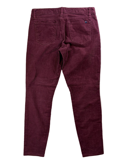 Pantaloni din velur Tommy Hilfiger de damă