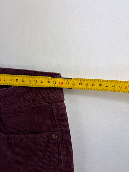 Pantaloni din velur Tommy Hilfiger de damă