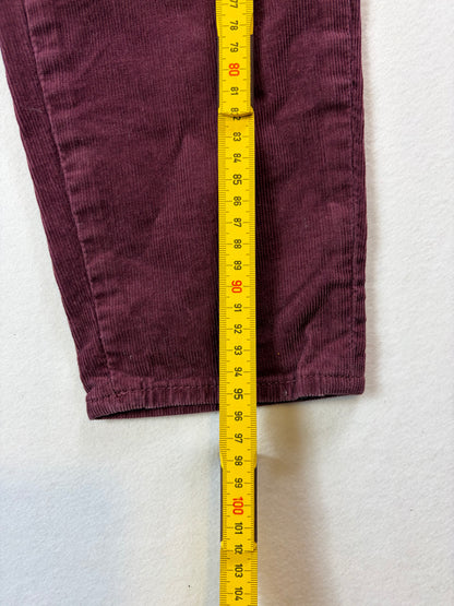 Pantaloni din velur Tommy Hilfiger de damă