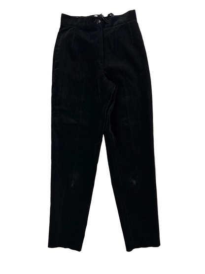 Pantaloni vintage din catifea Karl Lagerfeld