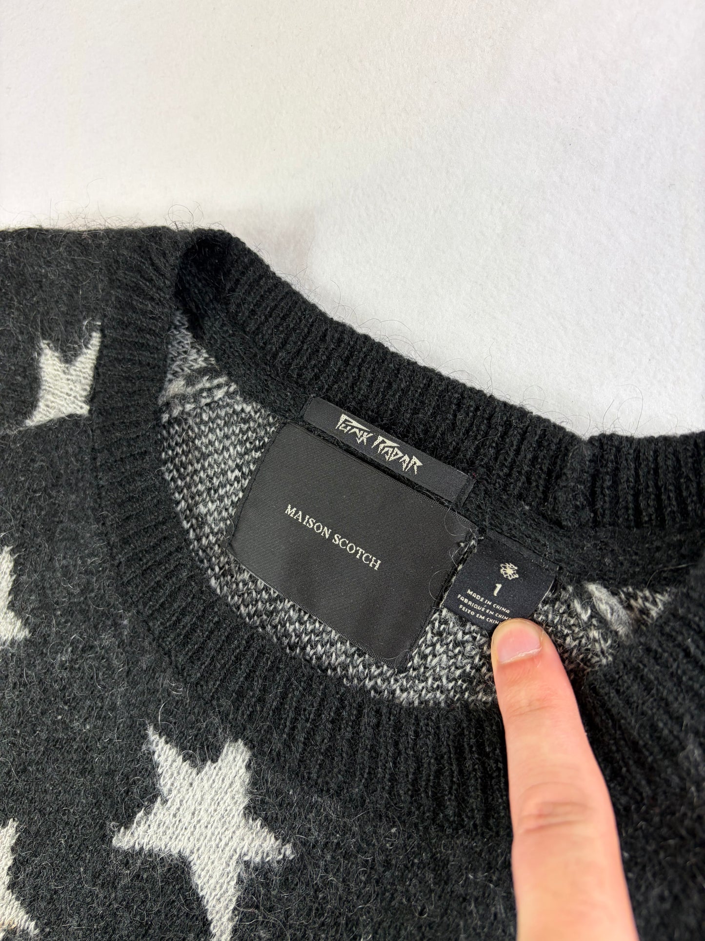 Maison Scotch x Punk Radar Sweater