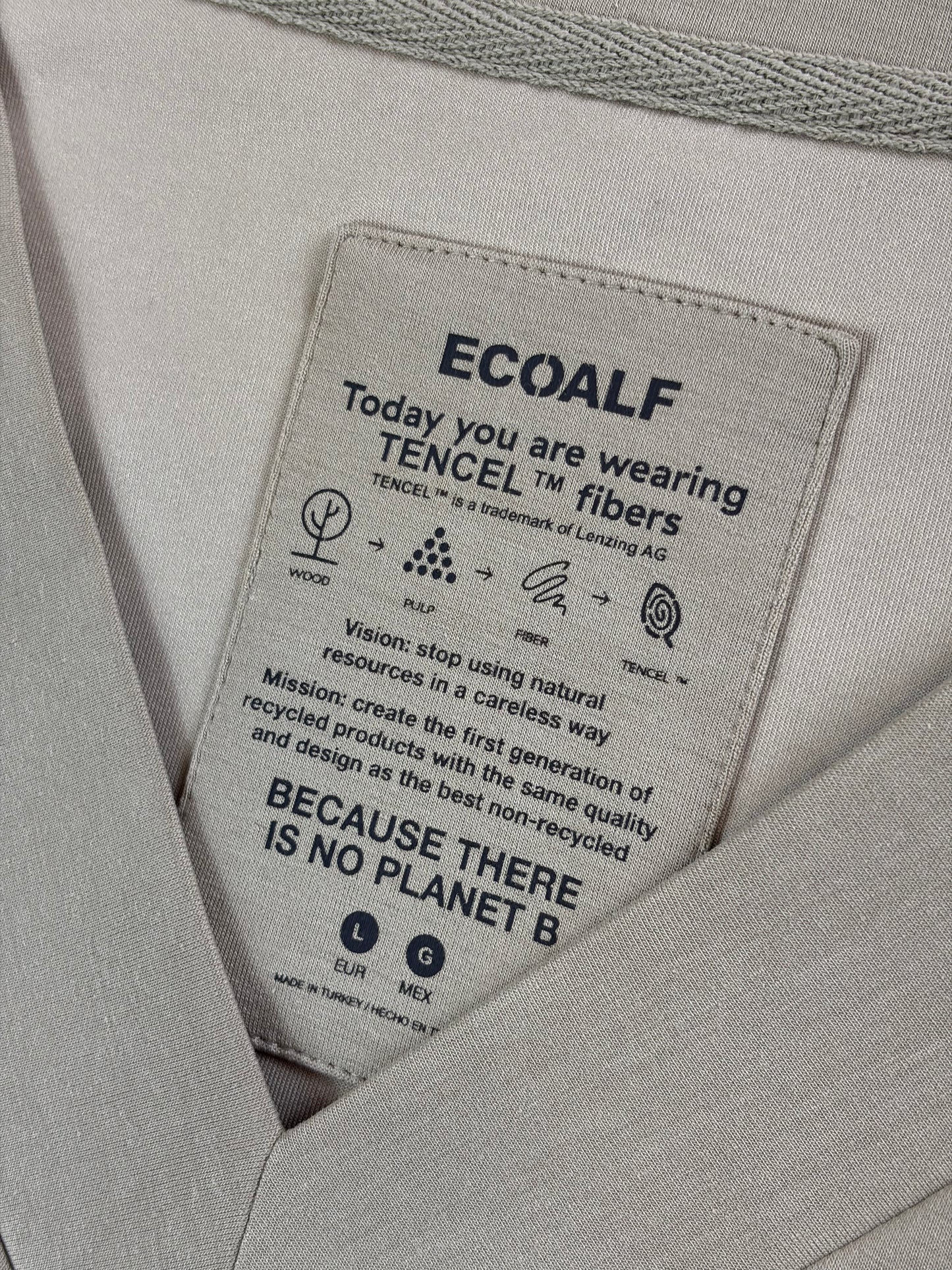 Ecoalf női V-nyakú pulóver