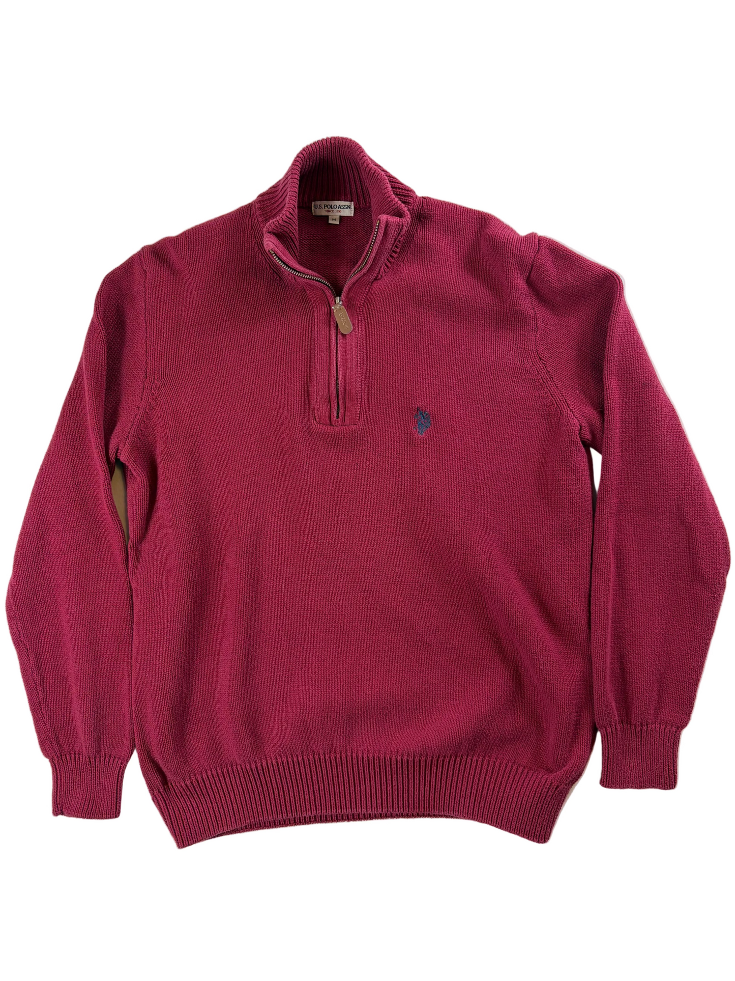 U.S. Polo Assn. Pulover cu fermoar 3/4